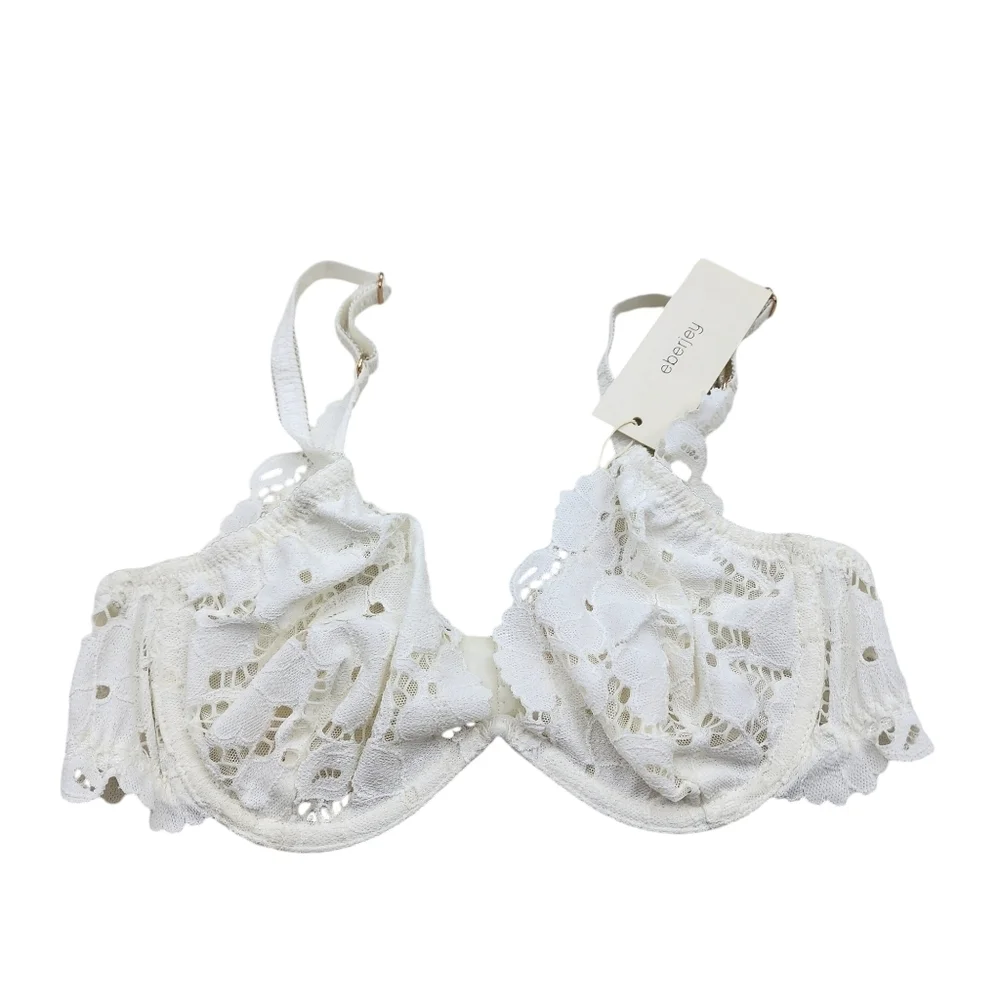 Eberjey Women's Naya Lace Plunging Underwire Bra - 32B